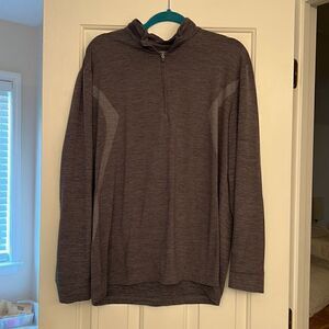 Men’s PGA Tour Quarter Zip Golf Jacket L